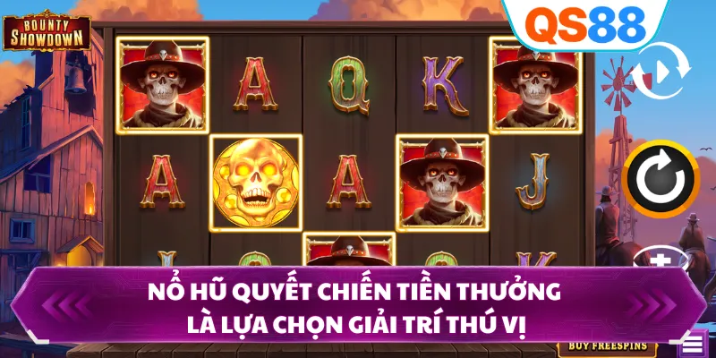 Sự mượt mà trong các hiệu ứng chuyển động và âm thanh dồn dập giúp người chơi luôn giữ được sự hưng phấn cao độ. Đây thực sự là điểm đến lý tưởng để bạn thử vận may và khẳng định bản lĩnh cá nhân của mình.Nổ hũ quyết chiến tiền thưởng là lựa chọn giải trí thú vị