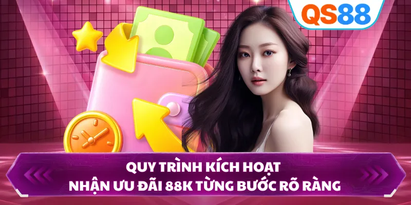 Quy trình kích hoạt nhận ưu đãi 88K từng bước rõ ràng